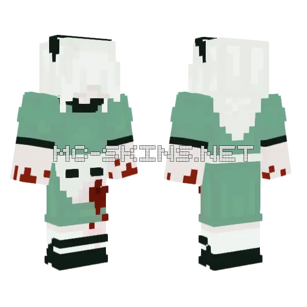 Lorrie Minecraft skin, front and back