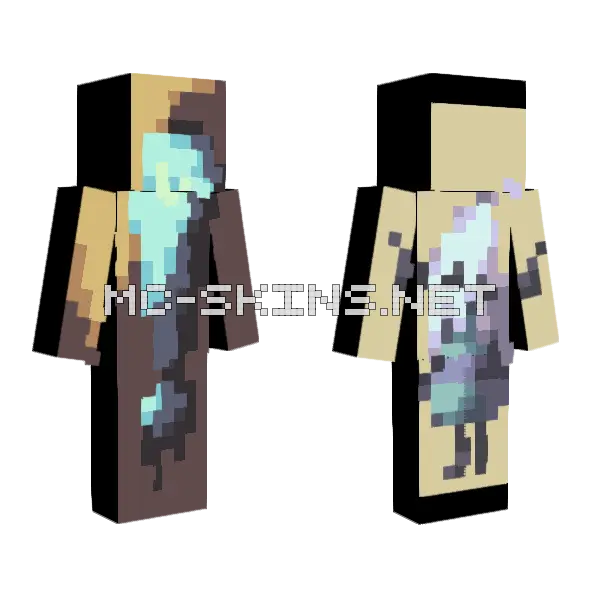 Lost Chapter Broken Stars Minecraft skin, front and back