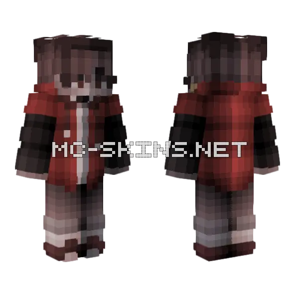 Lost My Mind With You Minecraft skin, front and back