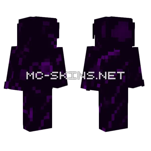 Lotb Gen4 Au A Curse Of Despair Minecraft skin, front and back