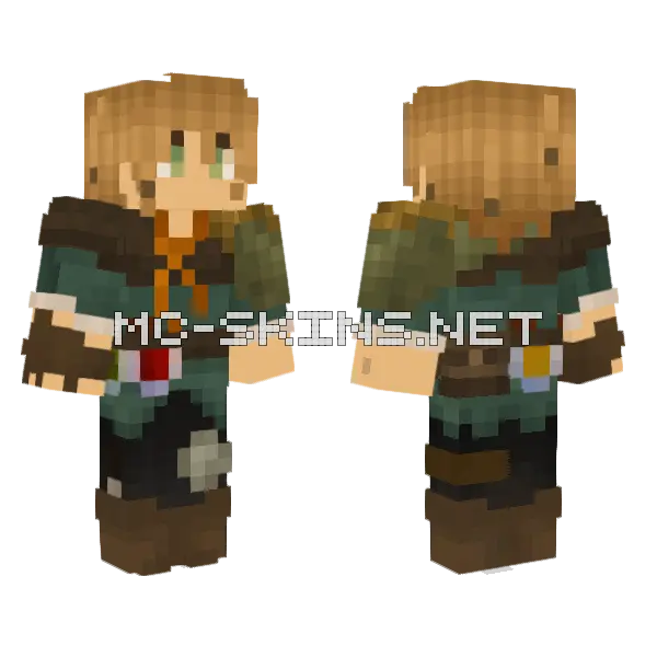 Lotions And Potiojsm Minecraft skin, front and back