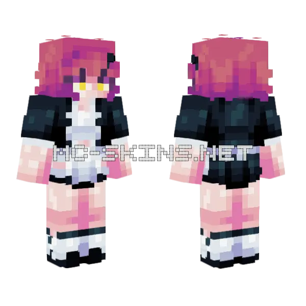 Lou Minecraft skin, front and back