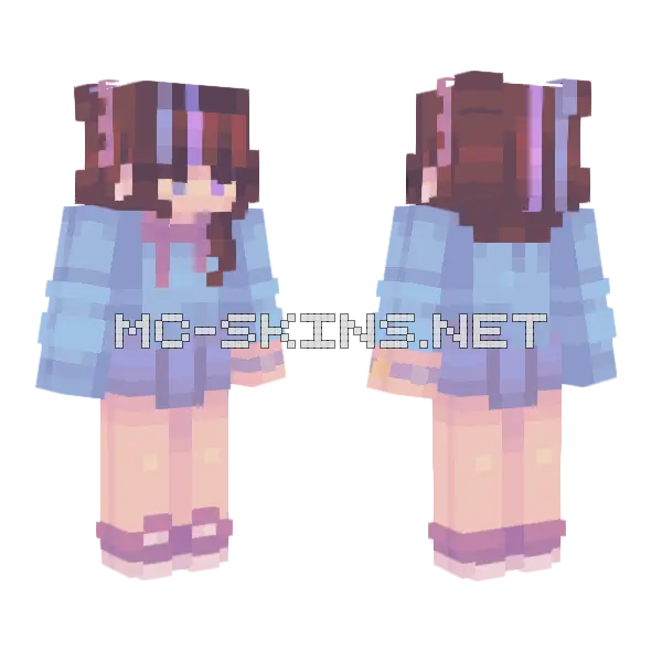 Love You To Death Minecraft skin, front and back