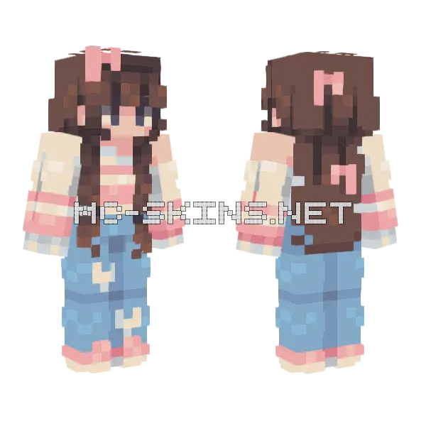 Lovebug Rrce Minecraft skin, front and back