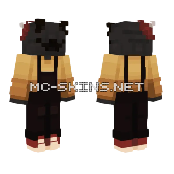 Lovejoy Knee Deep At Atp Jimjam Minecraft skin, front and back