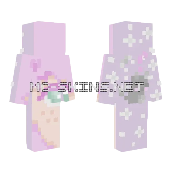 Lovely Ce Minecraft skin, front and back