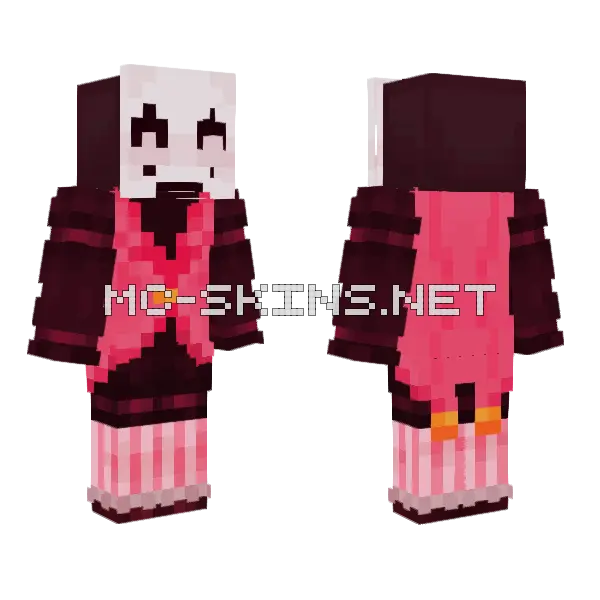 Lovely Maccus Minecraft skin, front and back