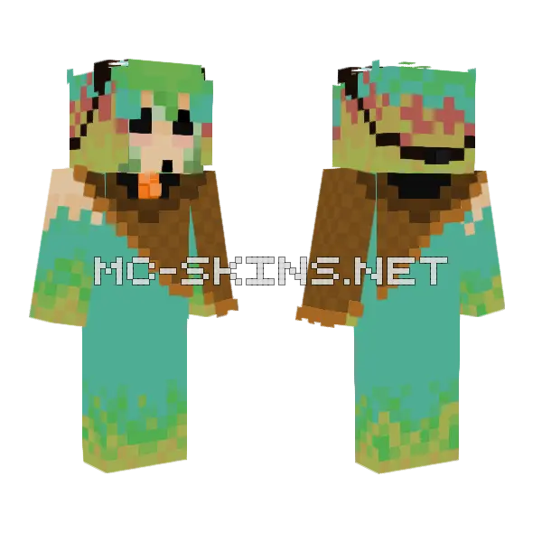 Lovett Minecraft skin, front and back