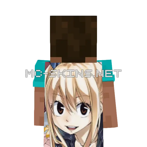 Lucy Heartfilia cape, outside and lining