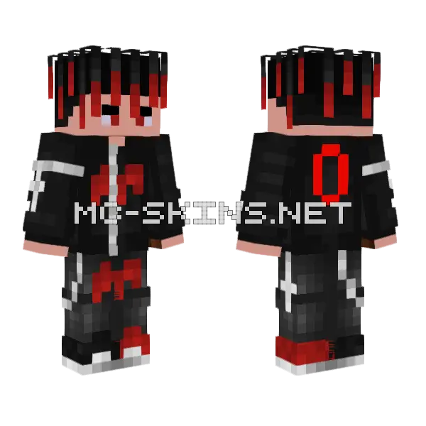 Luis Owner Minecraft skin, front and back