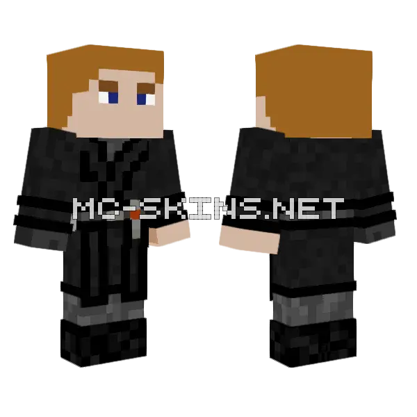 Luke Skywalker Return Jedi Minecraft skin, front and back