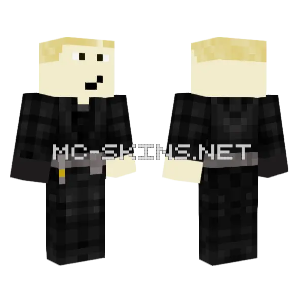 Luke Skywalker Return Of The Jedi Minecraft skin, front and back