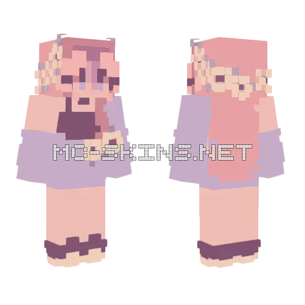 Lullaby St Minecraft skin, front and back
