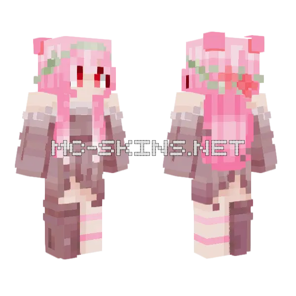 Lumene Recolor Skin Minecraft skin, front and back