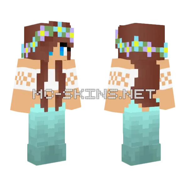 Lumiyt No Mine Minecraft skin, front and back