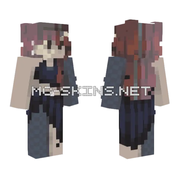 Luna Luna Light Ce Minecraft skin, front and back