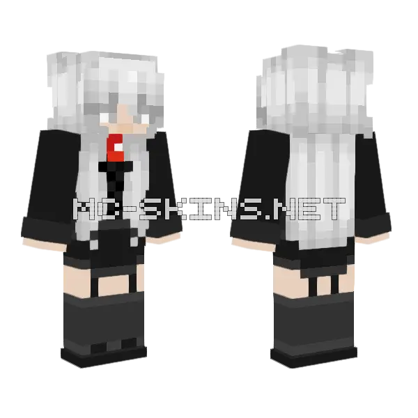 Luna of the King's Daughter Minecraft skin, front and back