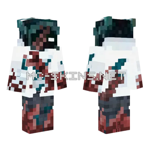 Lunara GSMP S2 Skin Minecraft skin, front and back
