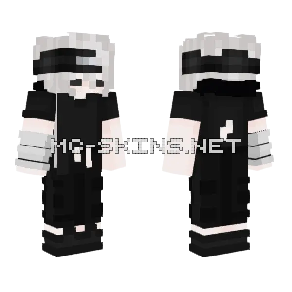 Luneaaaa Minecraft skin, front and back