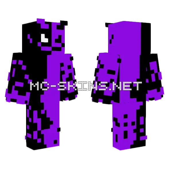 Lunex Official Skin Minecraft skin, front and back