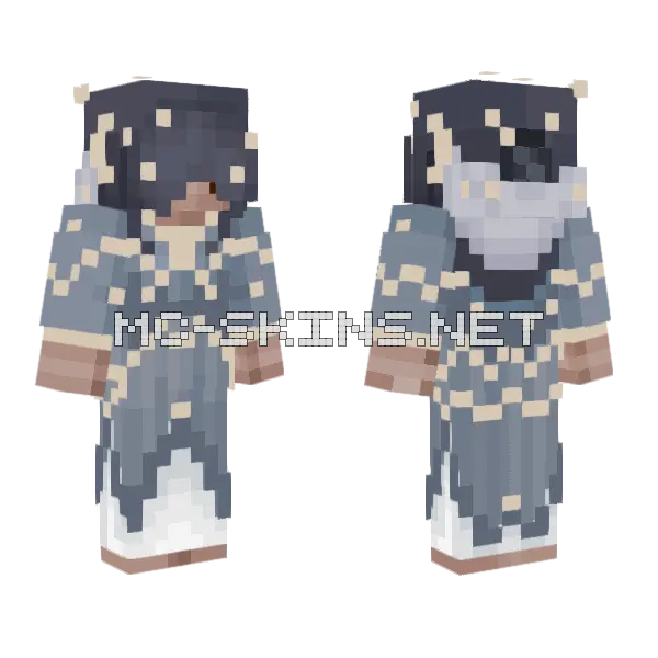 Lunita Twilight Ball Minecraft skin, front and back