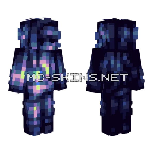 Lure Minecraft skin, front and back