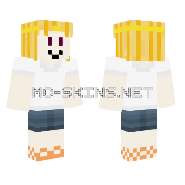 Luxa Underland Chronicles Minecraft skin, front and back
