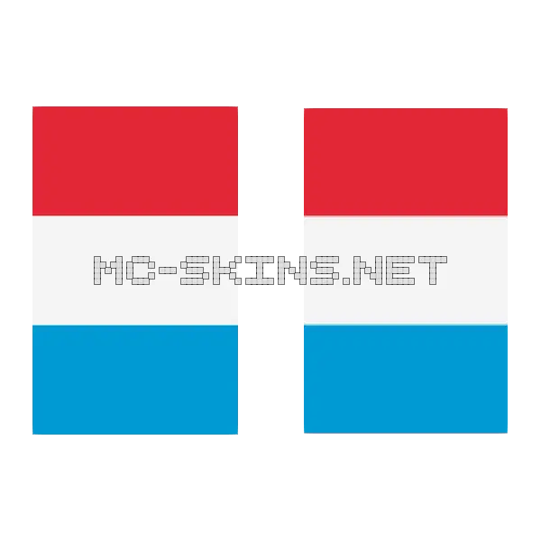 Luxembourg Flag cape, outside and lining