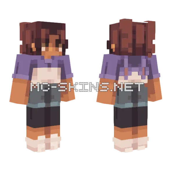 Luz Noceda Minecraft skin, front and back