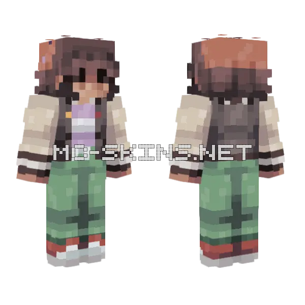 Luz Noceda Minecraft skin, front and back