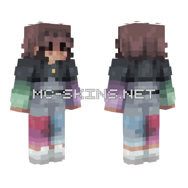 Luz Noceda Minecraft skin, front and back