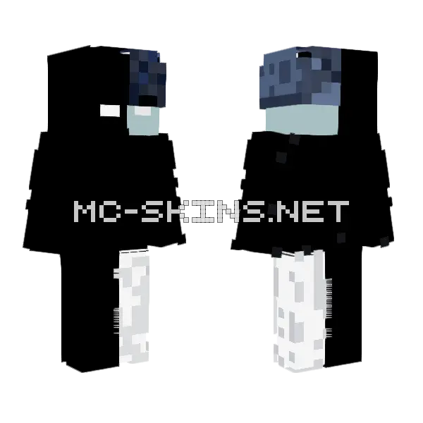 Lxffy Boy Minecraft skin, front and back