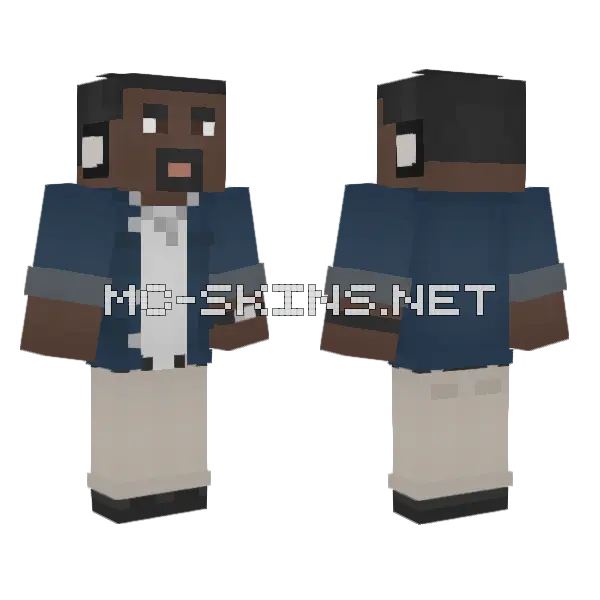 M B Nash Alt 1 Minecraft skin, front and back