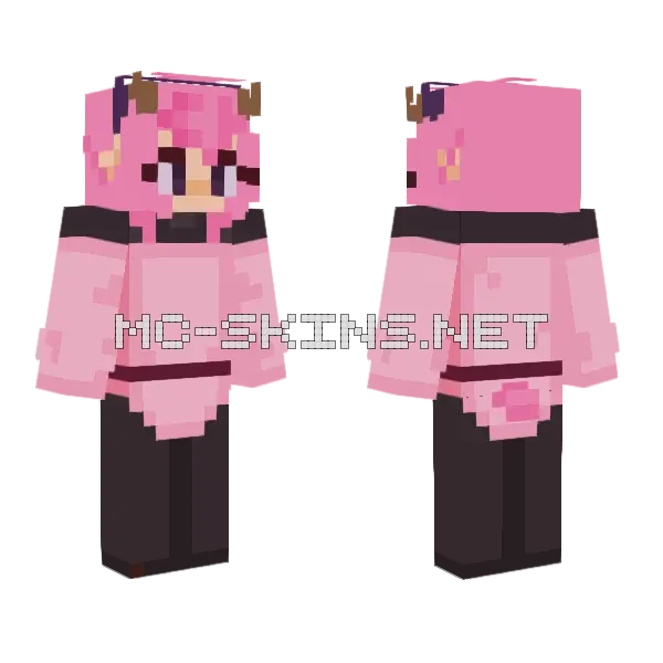 M Botita Mayor Minecraft skin, front and back