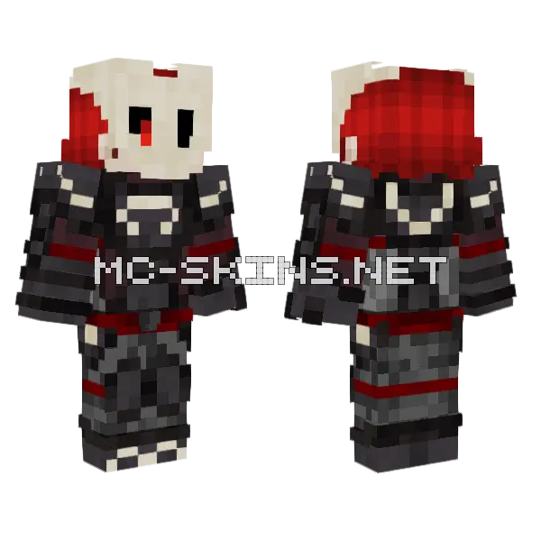 M Something Wicked This Way Comes Minecraft skin, front and back