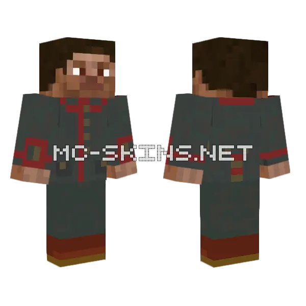 M1907 10 Feldrock No Kit Minecraft skin, front and back
