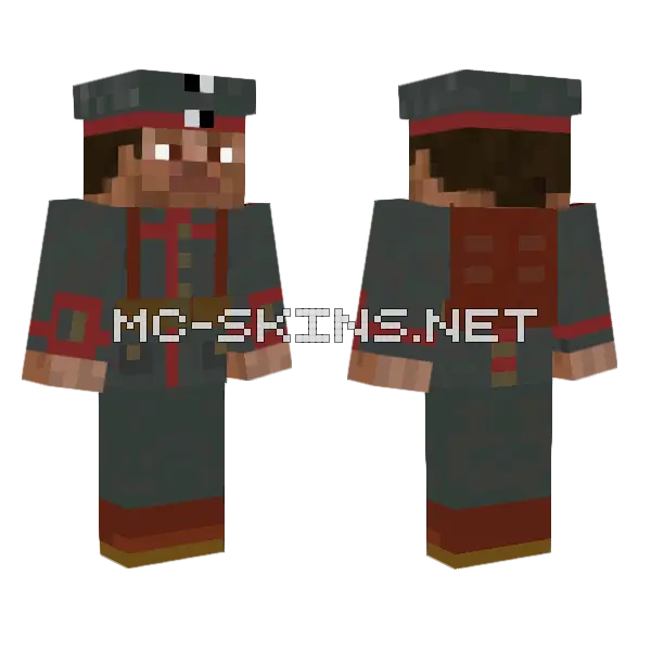M1907 Feldgrau Uniform, front and back