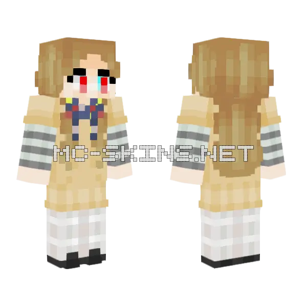 M3gan Skin Minecraft skin, front and back
