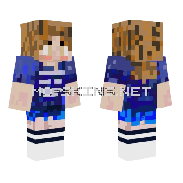 Ma Girl Minecraft skin, front and back
