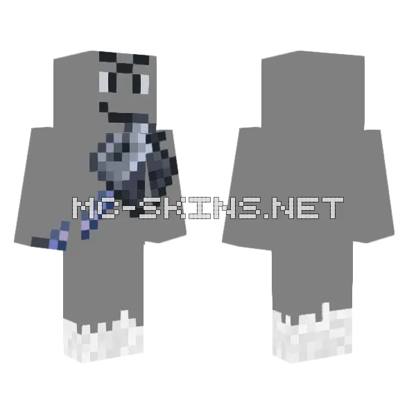 Macer Miner Outfit, front and back