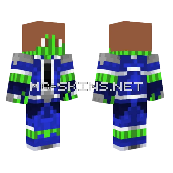 Mack Kh Minecraft skin, front and back