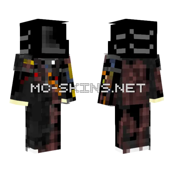 Mack Z Minecraft skin, front and back