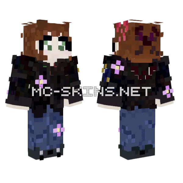 Maeday Skin Minecraft skin, front and back