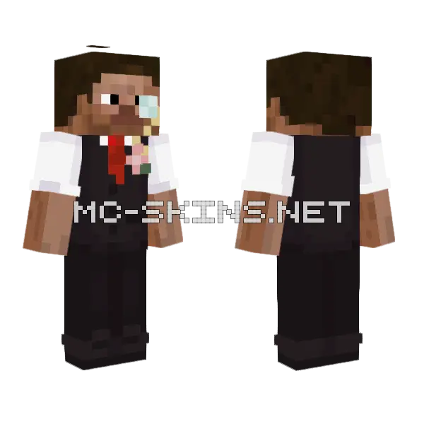 Mafia Fella Suit, front and back