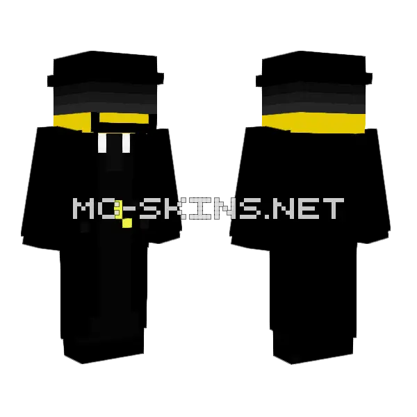 Mafioso Skin Minecraft skin, front and back