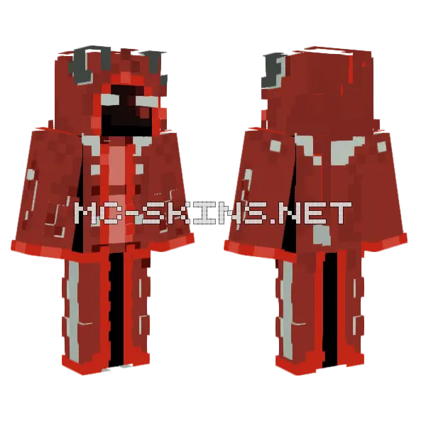 Mage Peppers V2 Minecraft skin, front and back