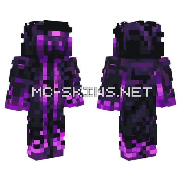 Magelet Minecraft skin, front and back