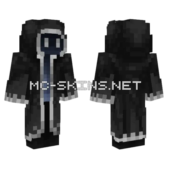 Magician Minecraft skin, front and back