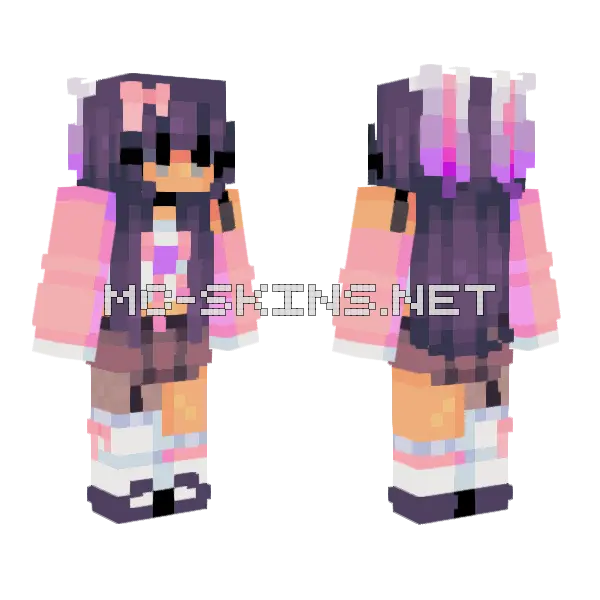 Magicians Pet Rce Minecraft skin, front and back