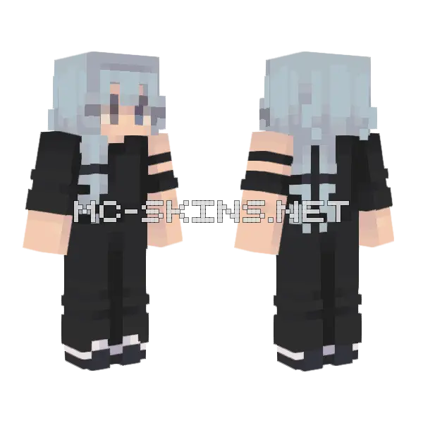 Mahito Skin Minecraft skin, front and back
